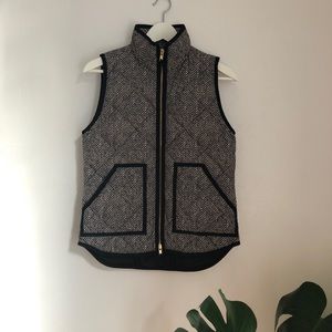J. Crew Herringbone Vest XXS